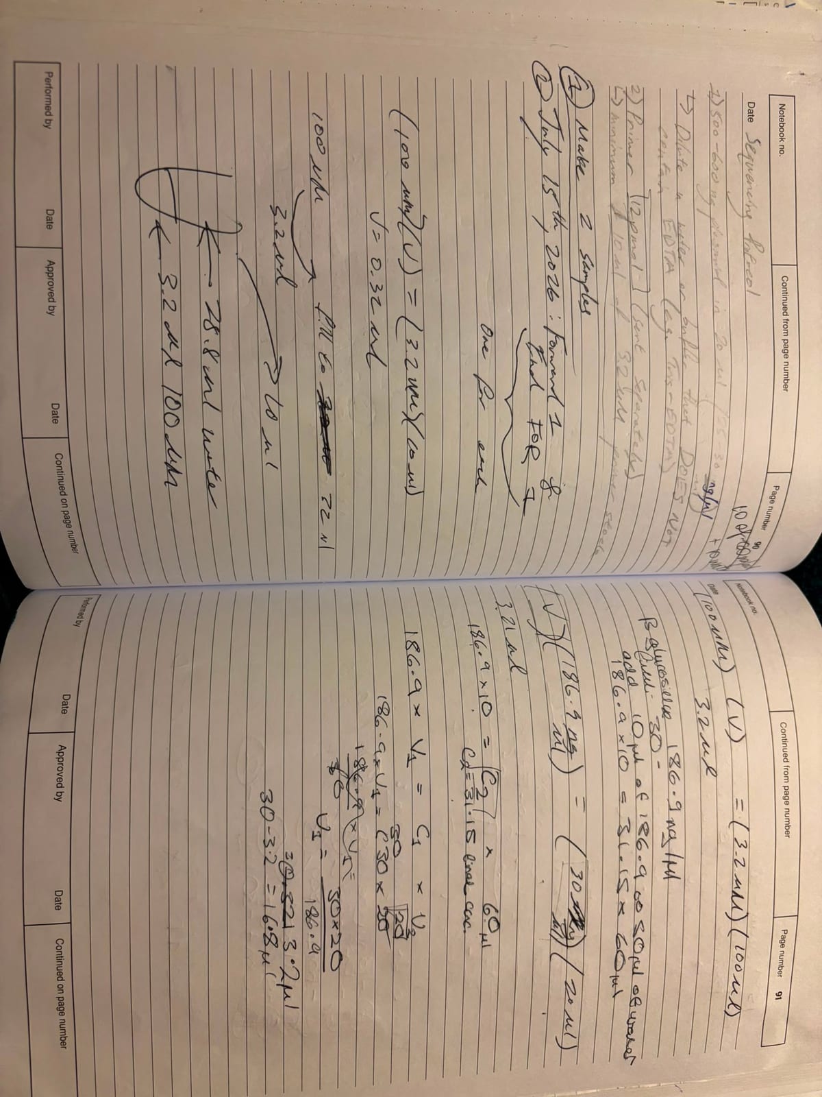 Scanned notebook page 10