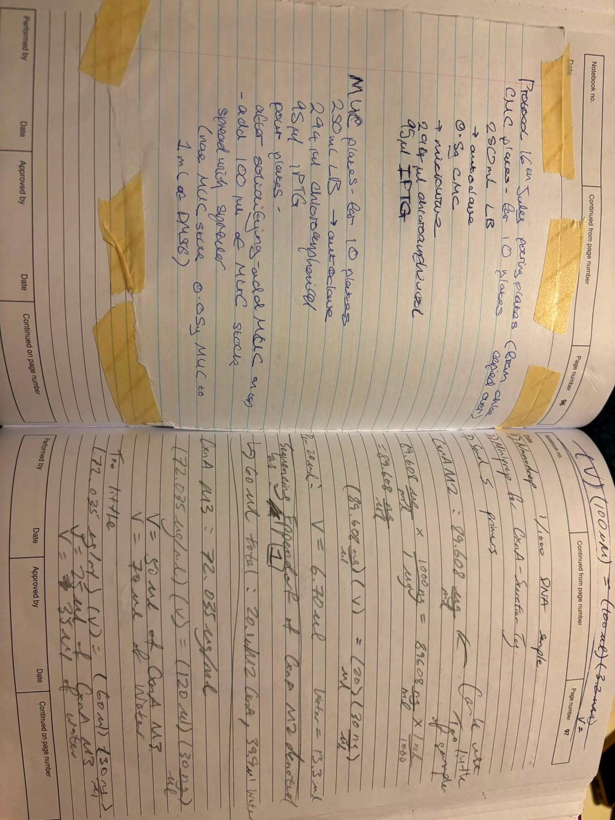 Scanned notebook page 13