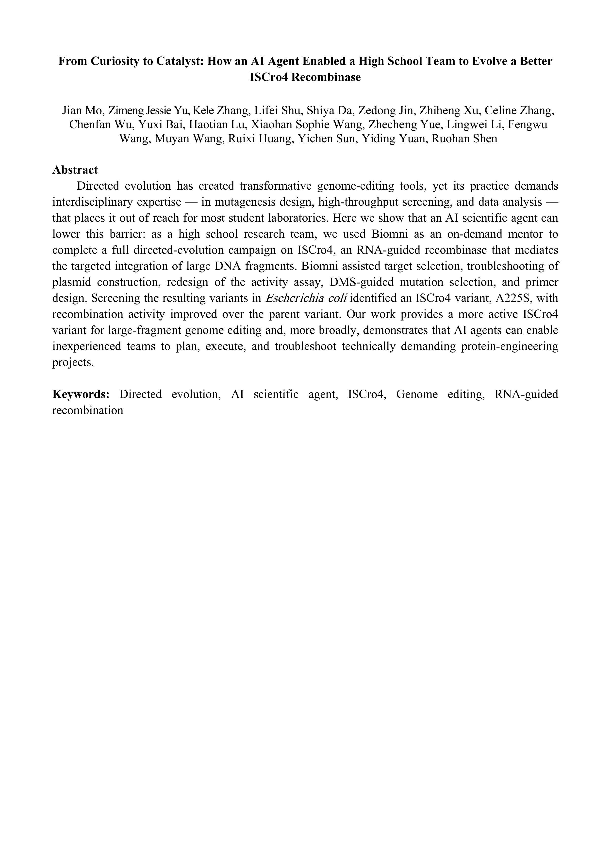 Original iDEC report, page 1 of 14. Open the original PDF for selectable text and full-resolution figures.